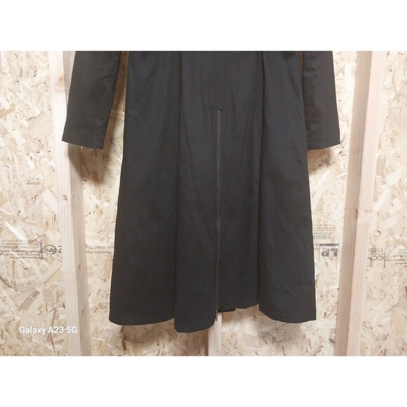 Punk Rave Large Long Black Jacket Gothic Punk - Picture 7 of 11